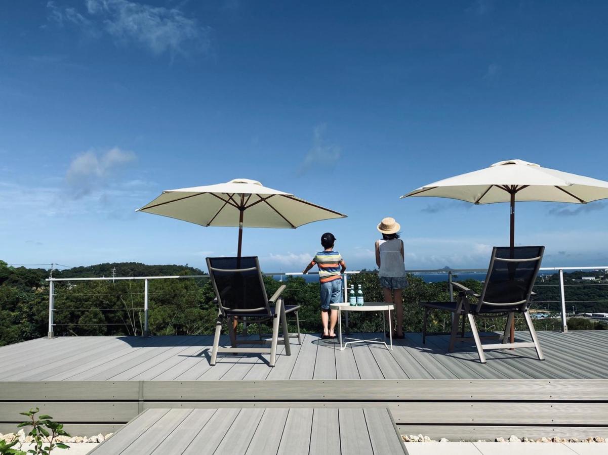 Villa Motobu Terrace Exterior foto